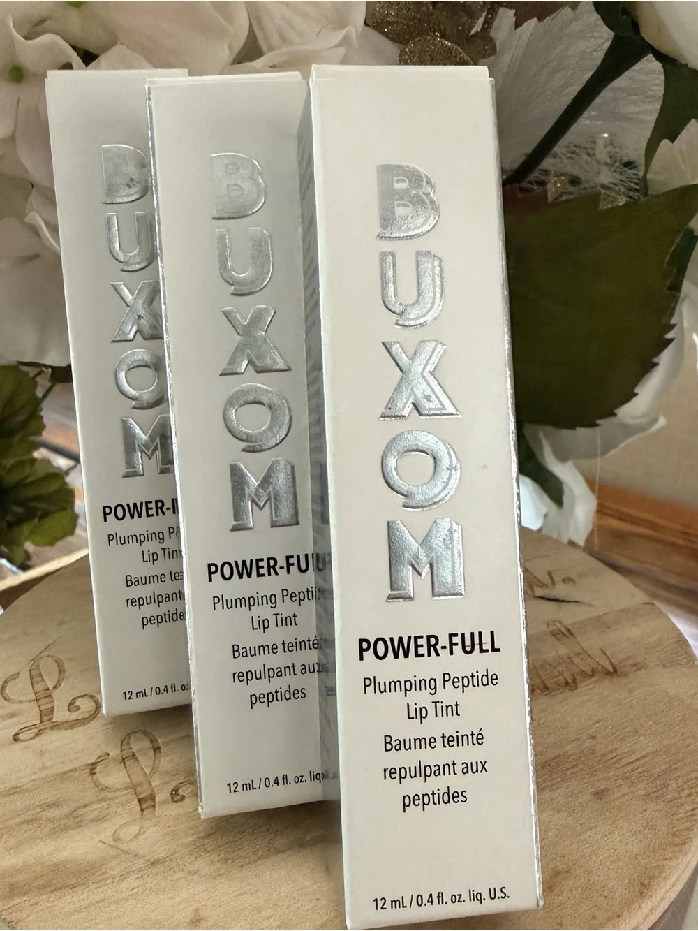 3 - Buxom Plumping Peptide Lip Tint- Rose Glaze